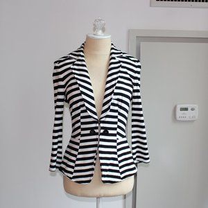 White House | Black Market Striped Jacket
